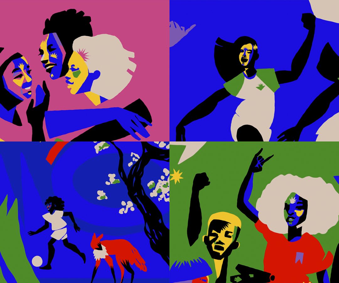 A 500 dias da Copa do Mundo Feminina da FIFA 2027™, conheça a arte que representa Brasília como cidade-sede