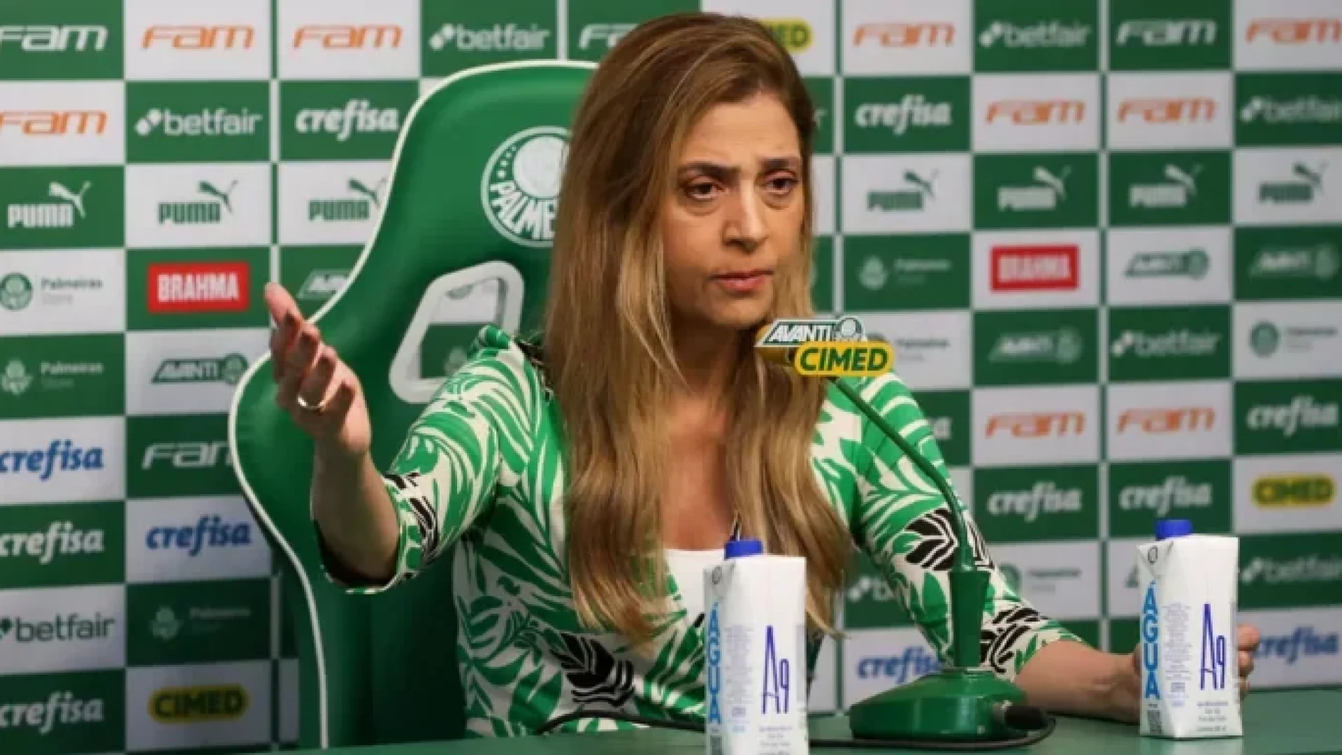 Leila Pereira, presidente do Palmeiras, é convocada a depor na CPI do INSS