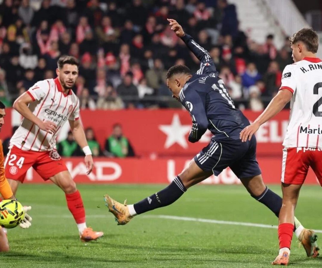 Real Madrid empata na visita ao Girona e cede liderança ao Barcelona
