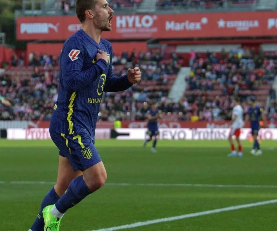 Atlético de Madrid vence Girona com autoridade por 3 a 0