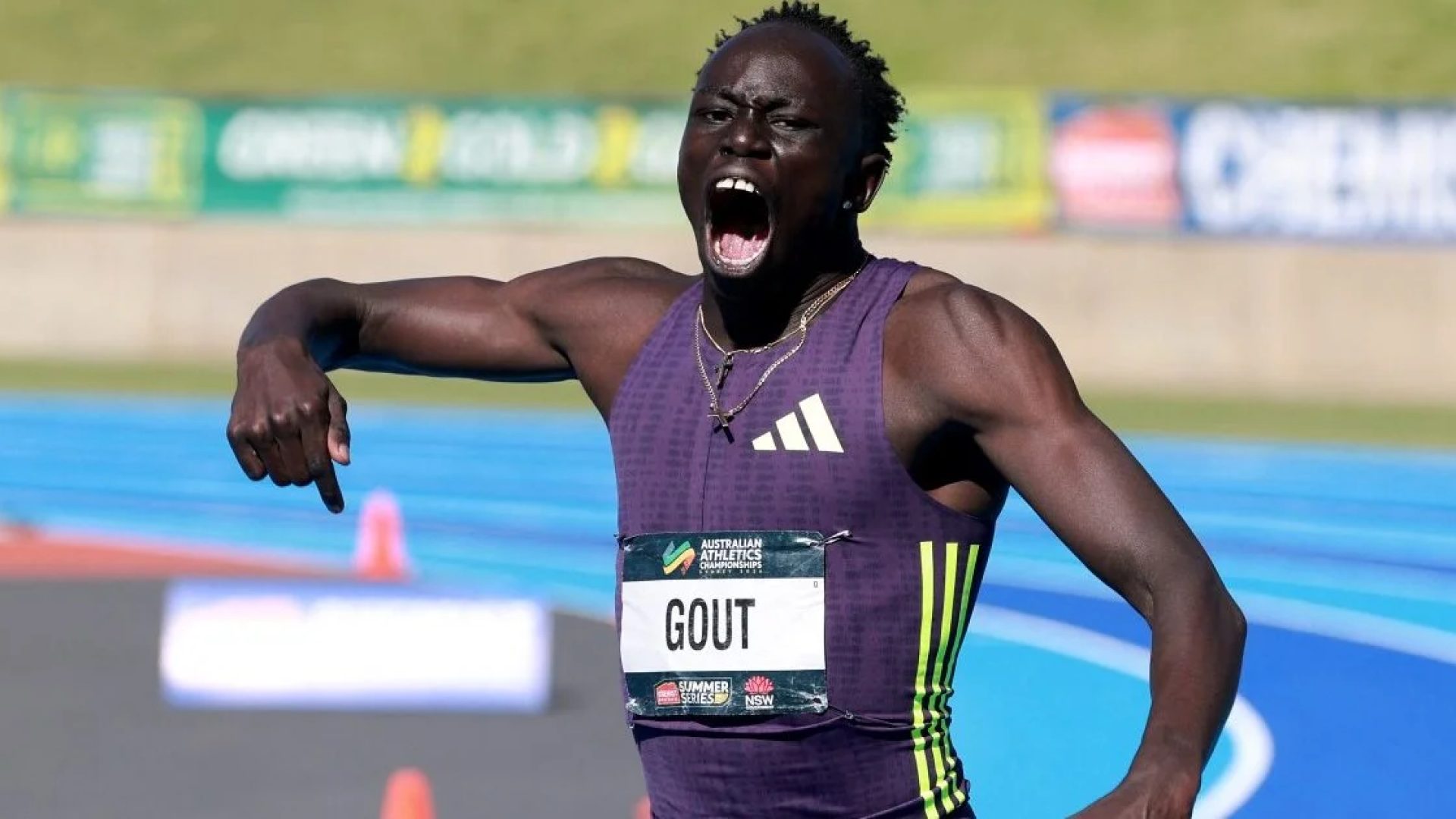Gout Gout, fenômeno australiano de 18 anos, bate marca de Usain Bolt nos 200m