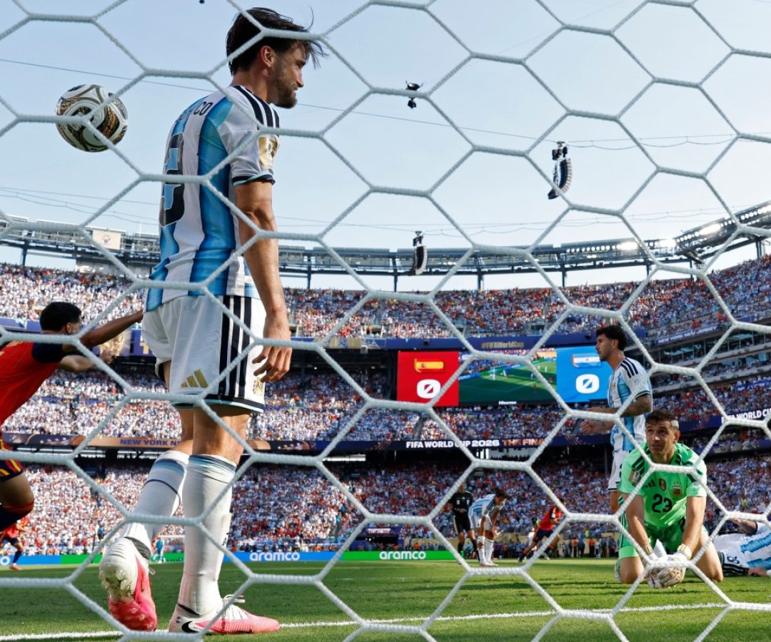 Nunca o Brasil secou tanto a Argentina como nesta final da Copa do Mundo