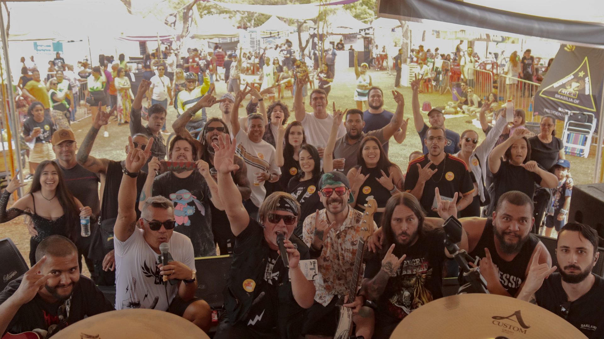 Asas do Rock transforma o Eixão do Lazer em palco neste domingo