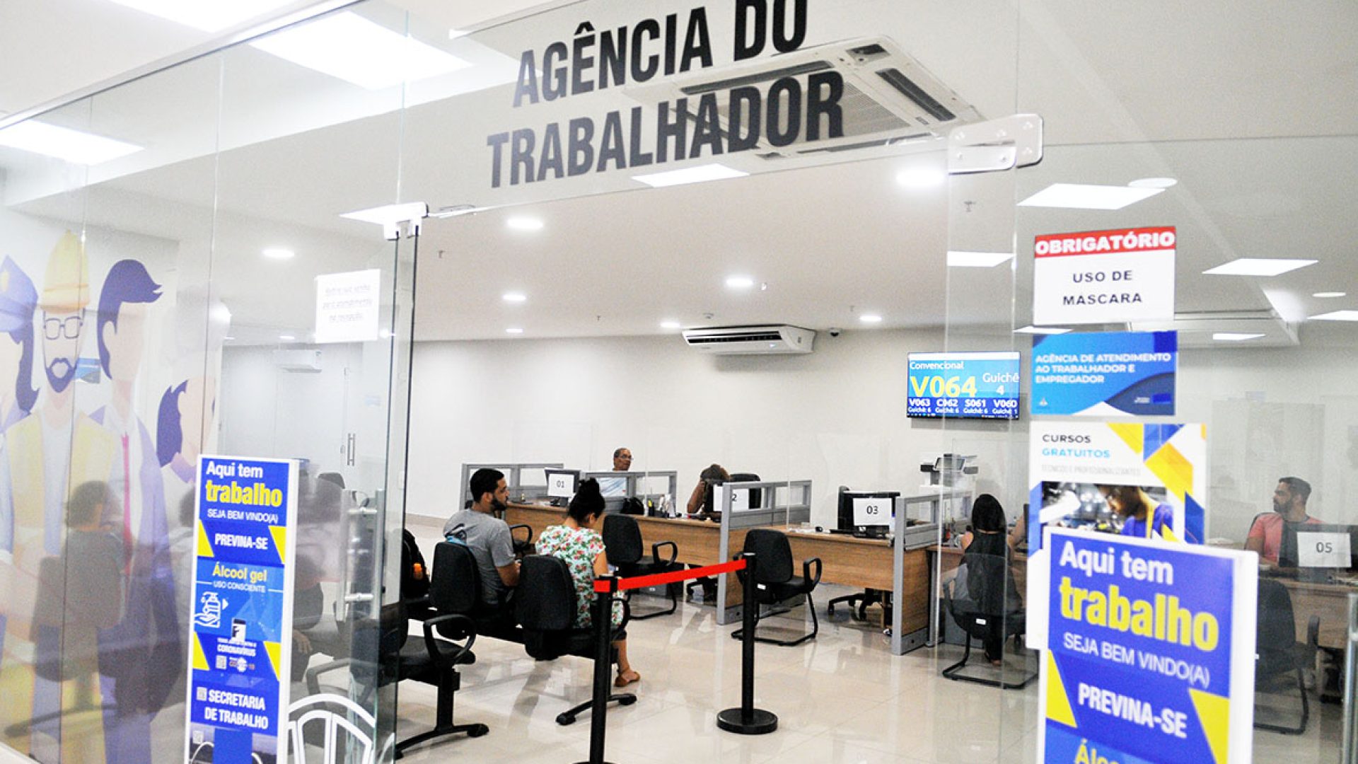 Agências do trabalhador oferecem 1.887 vagas no DF nesta quarta