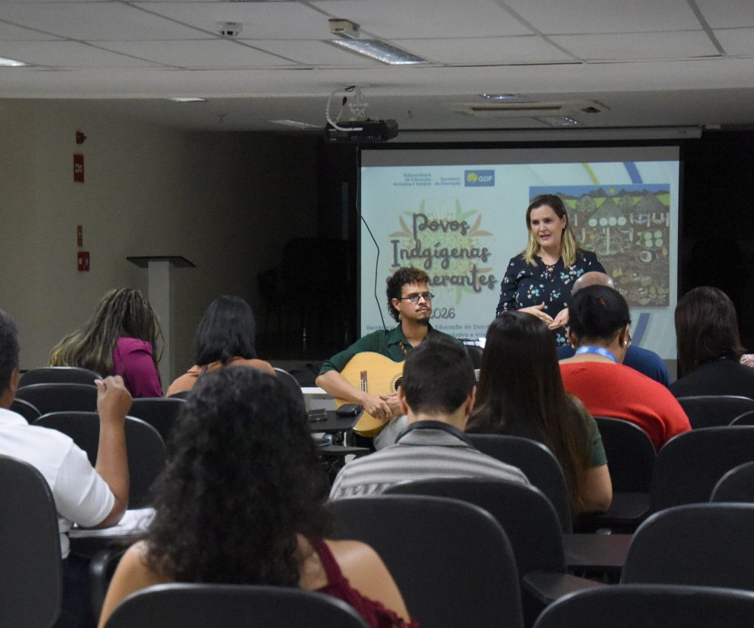SEEDF promove formação para inclusão de povos indígenas e itinerantes nas escolas