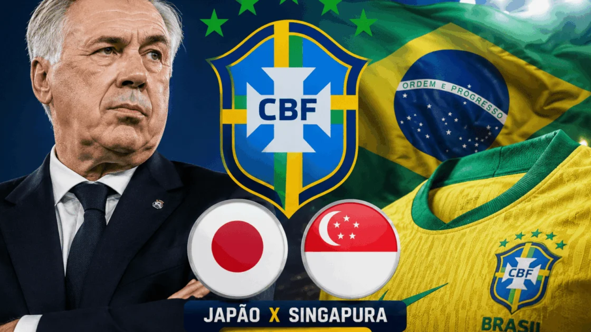 CBF confirma amistosos do Brasil contra Japão e Singapura em novembro
