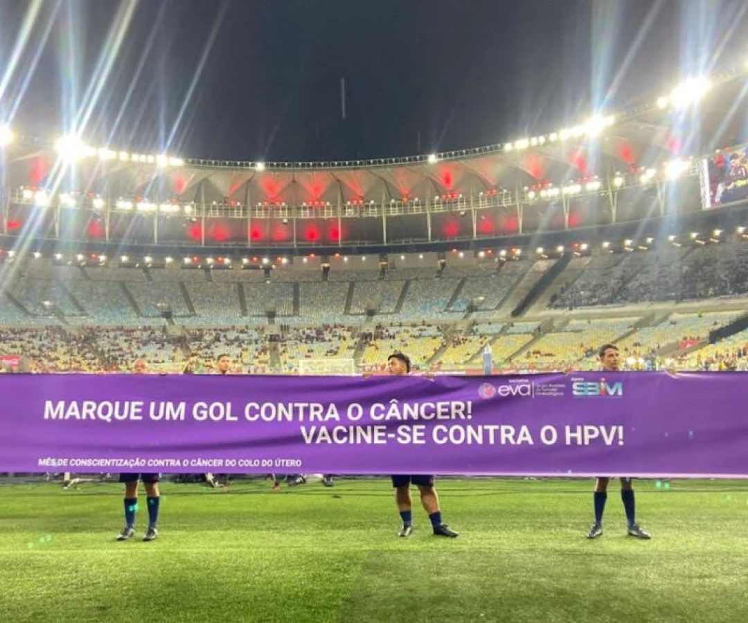 Flamengo e Grupo EVA lançam campanha contra câncer do colo do útero no Maracanã