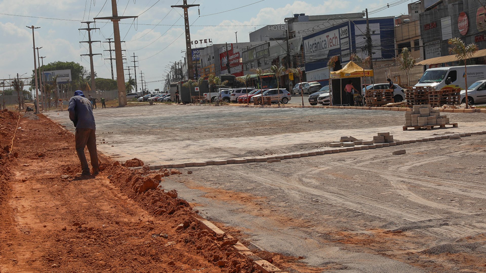Novos estacionamentos na ADE de Águas Claras organizam a região