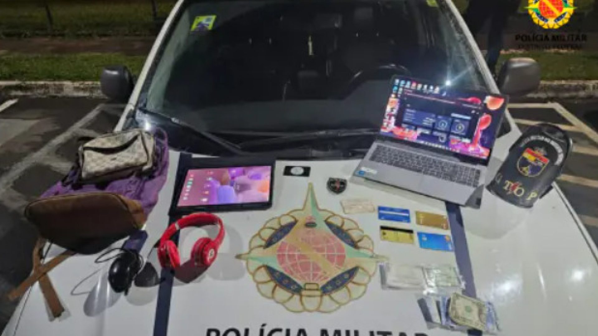 PMDF prende suspeito de roubo em residência e recupera bens na Asa Norte