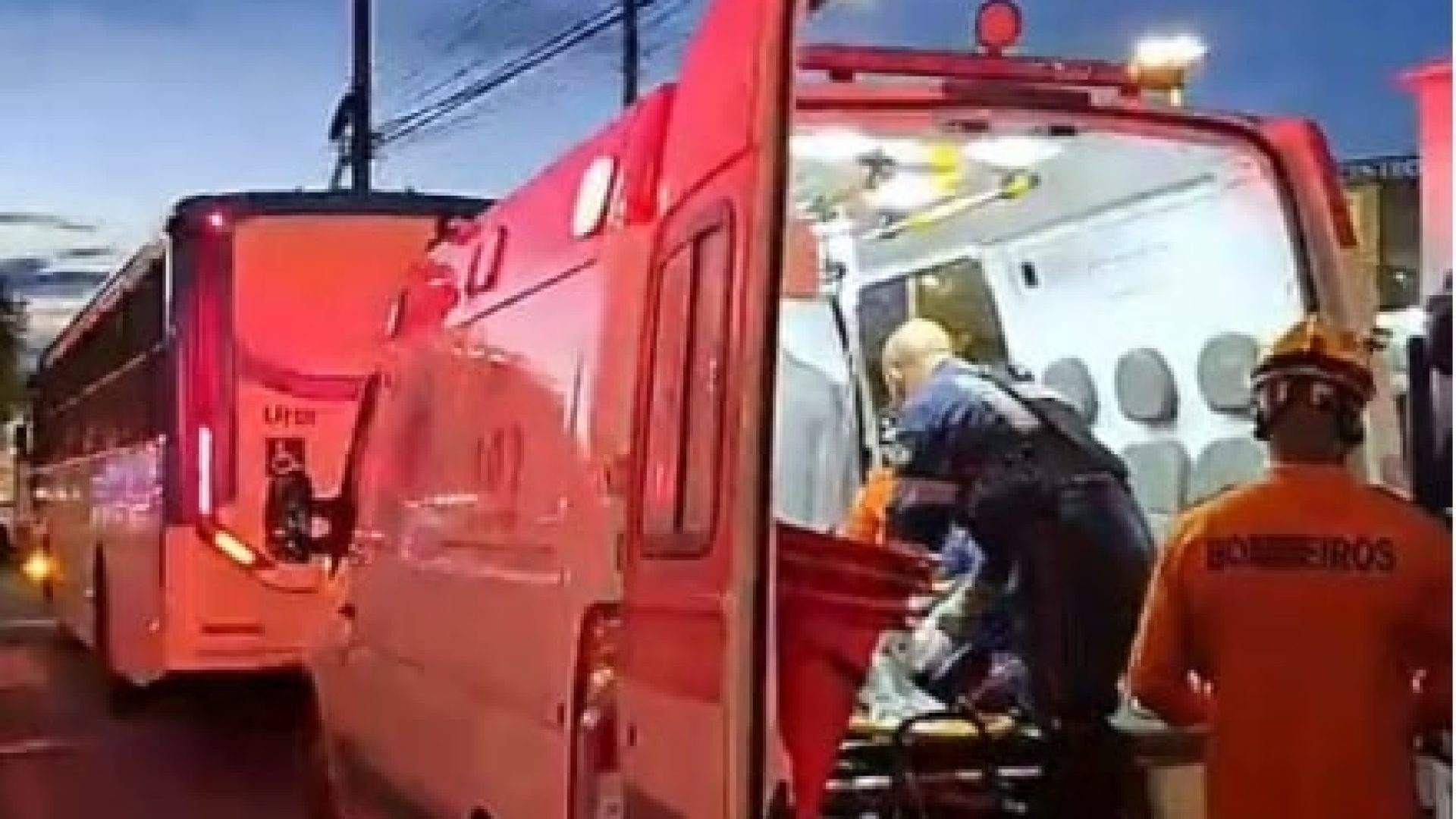 Pedestre sofre parada cardiorrespiratória após atropelamento no Recanto das Emas