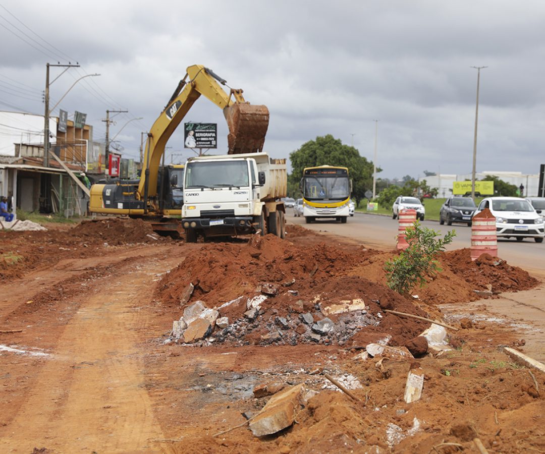 GDF inicia obras de drenagem e recapeamento na DF-290 em Santa Maria