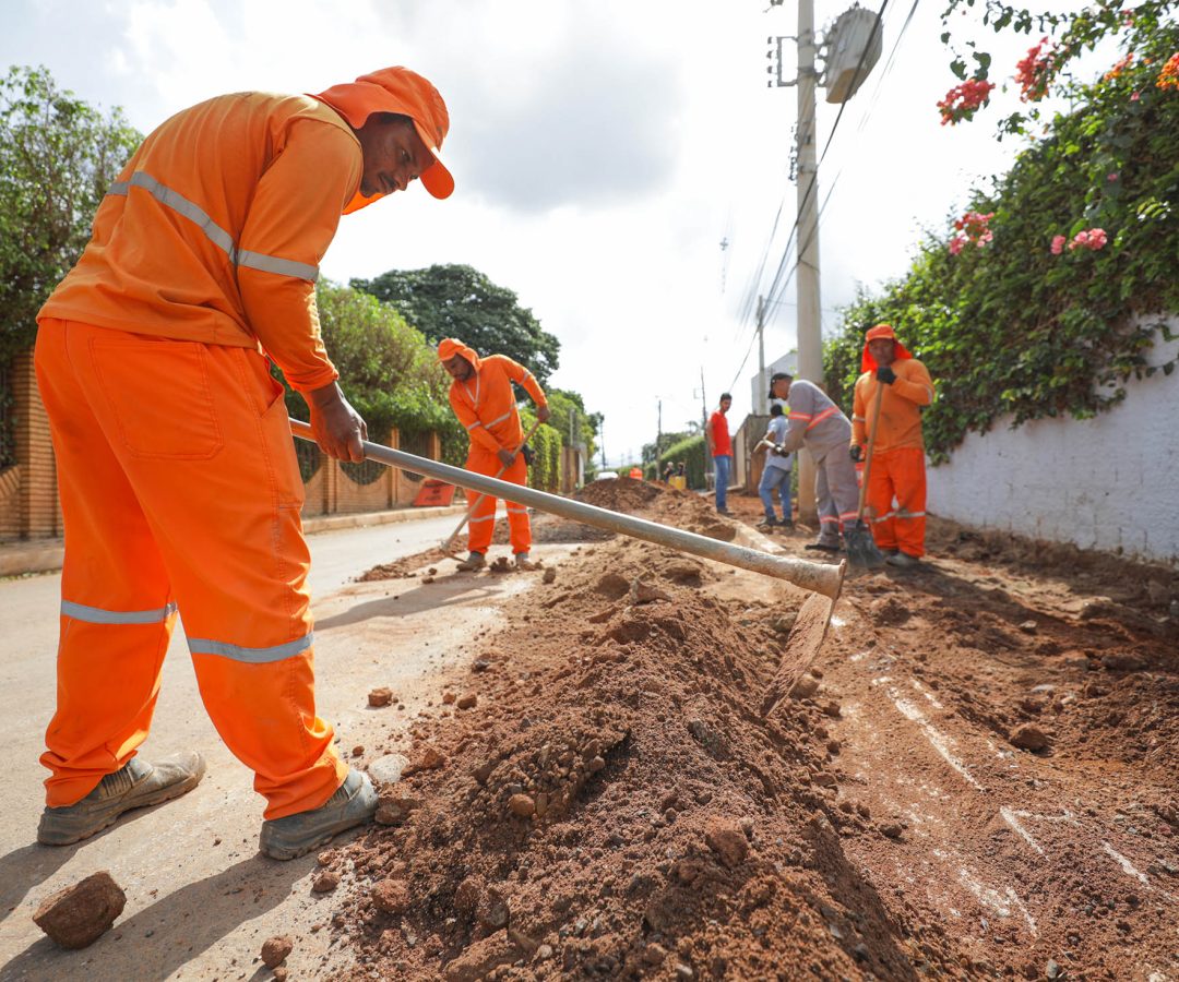 Nova rede de captação e escoamento de água da chuva em Vicente Pires leva mais segurança para a população