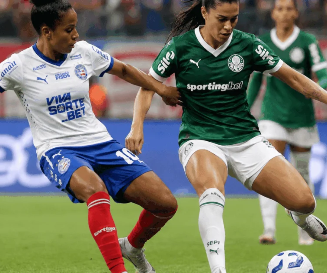 Brasileirão Feminino: Bahia e Palmeiras empatam na ida das quartas