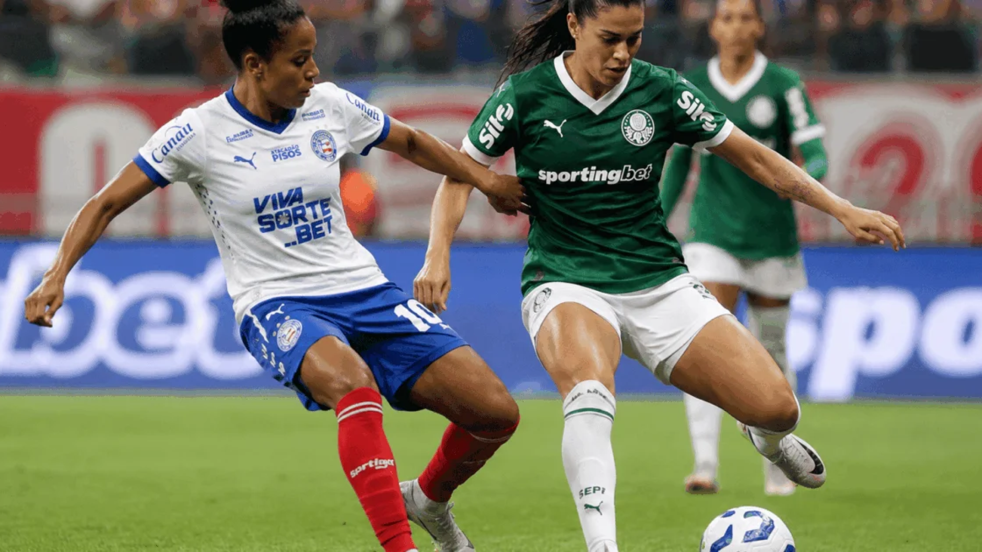 Brasileirão Feminino: Bahia e Palmeiras empatam na ida das quartas