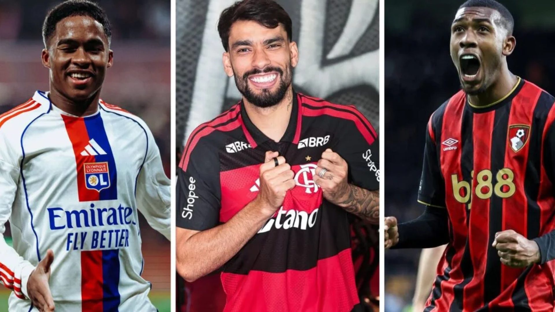 Endrick, Paquetá e Rayan: as principais transferências da janela de janeiro de 2026