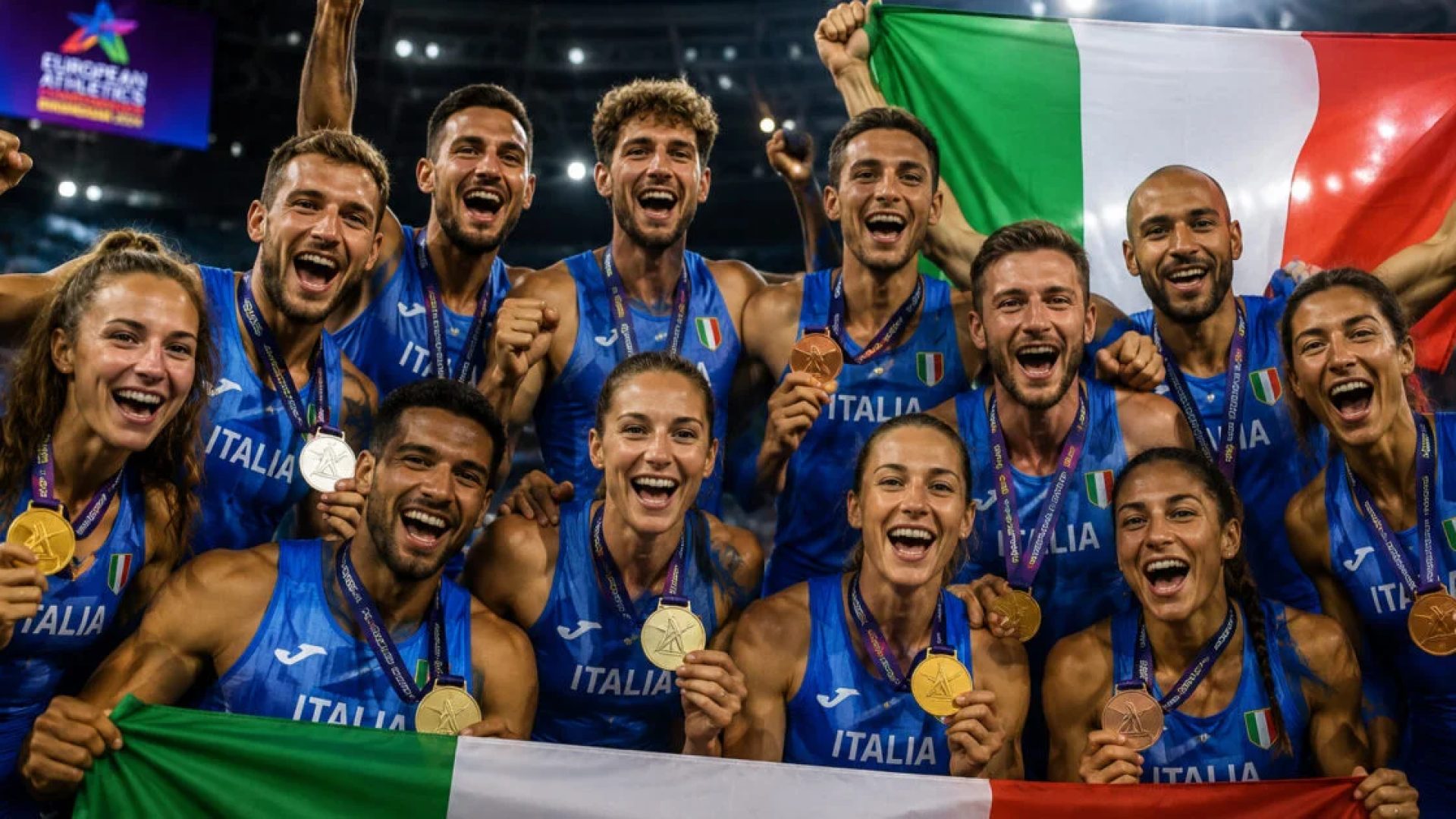 “Itália lidera atletismo europeu com 22 medalhas em Birmingham”