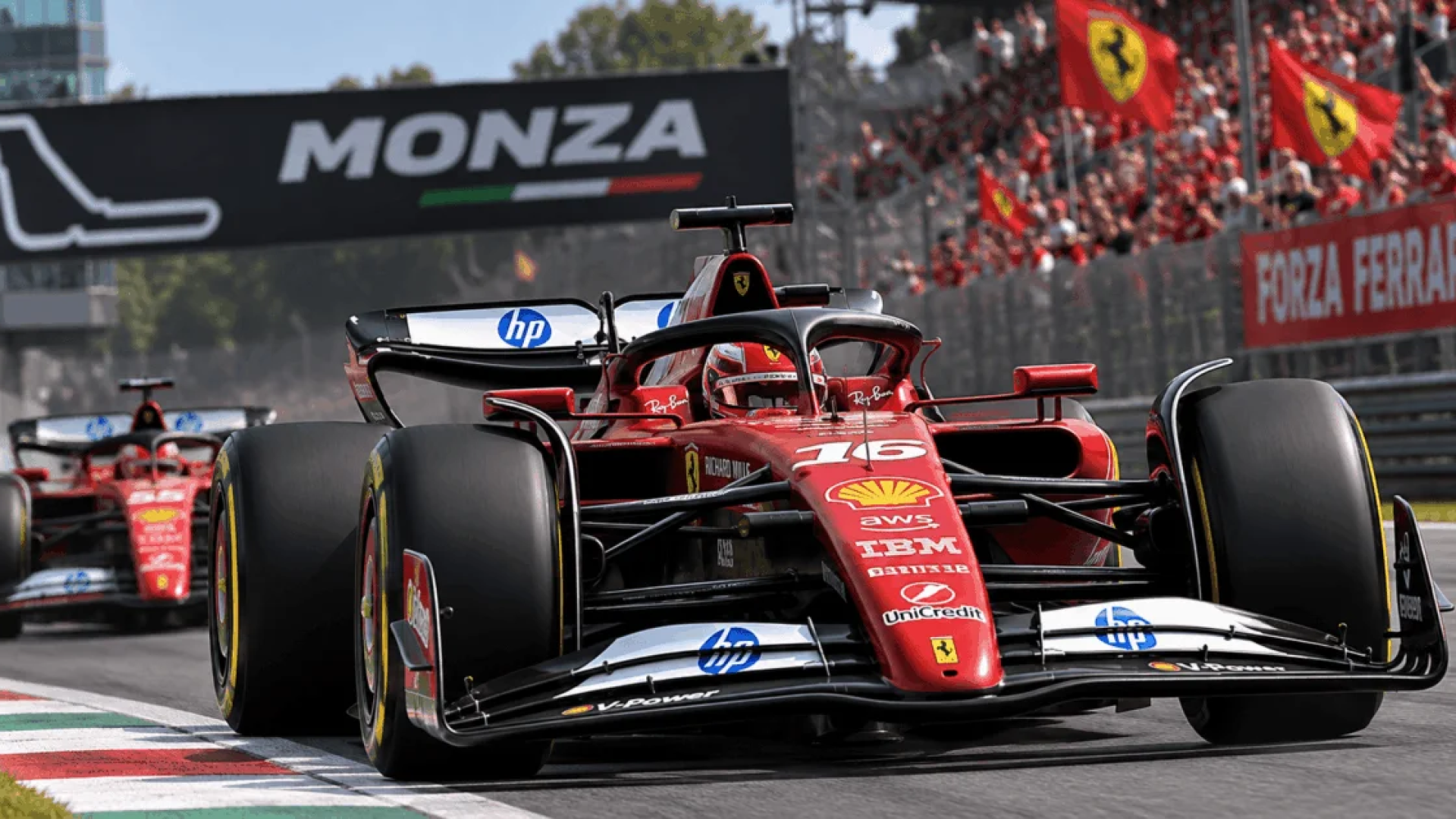Ferrari lidera 1º treino livre da F1 na Itália com Leclerc