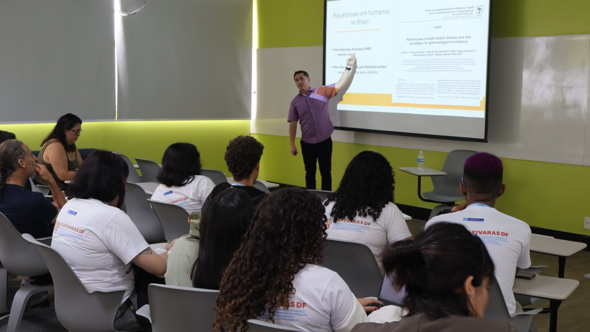 Workshop no DF integra ciência para prevenção de febre maculosa