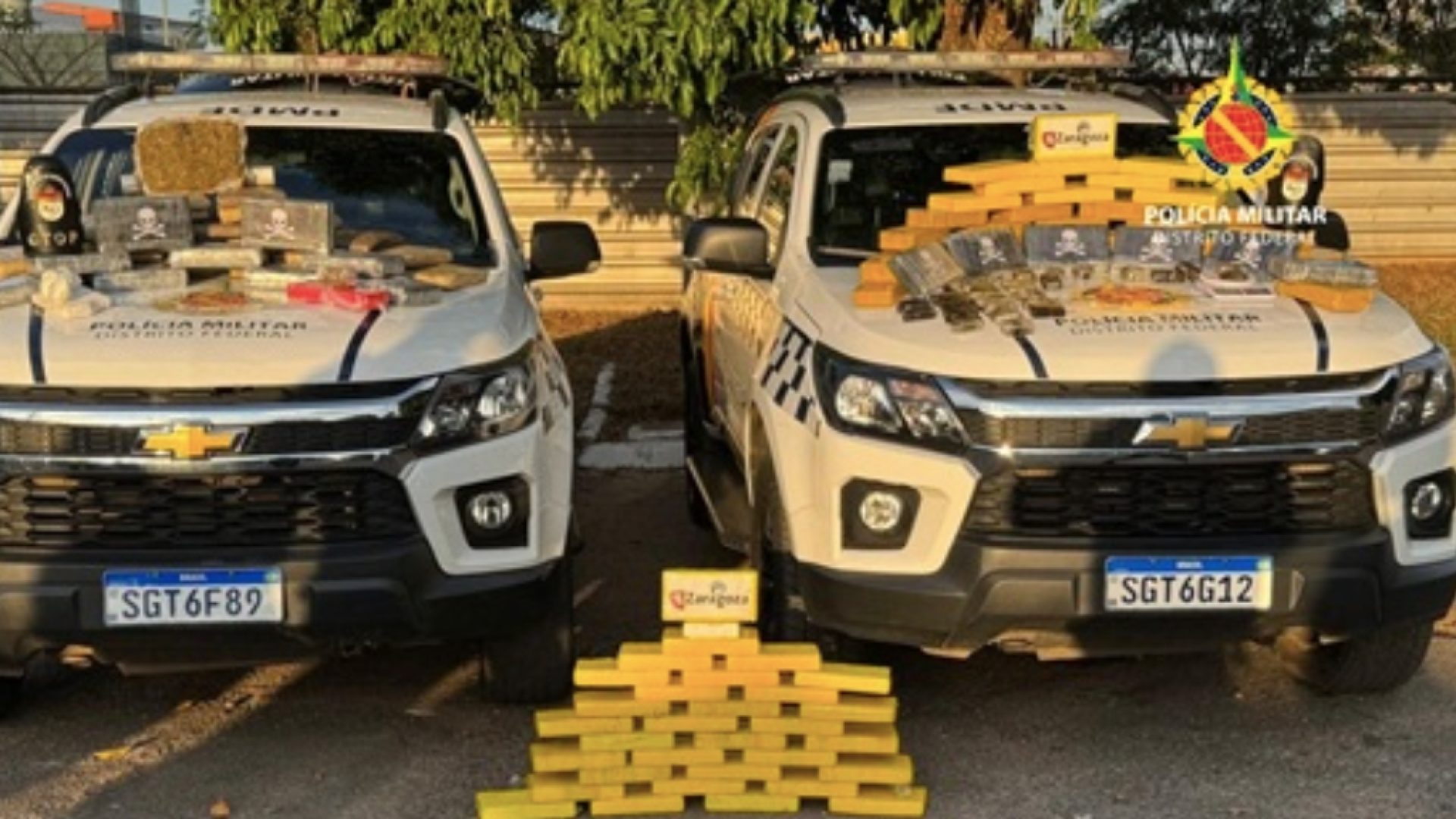 PMDF apreende mais de dois milhões em drogas no Itapoã