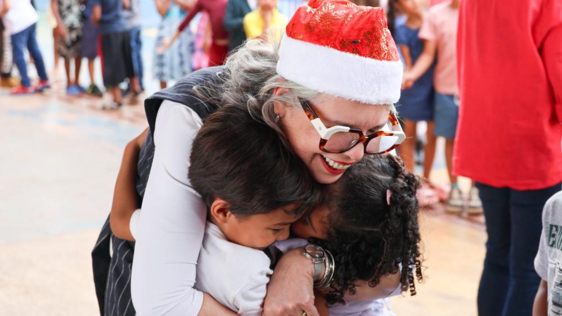 Escolas da rede pública do DF recebem ceia especial no Sabor de Natal