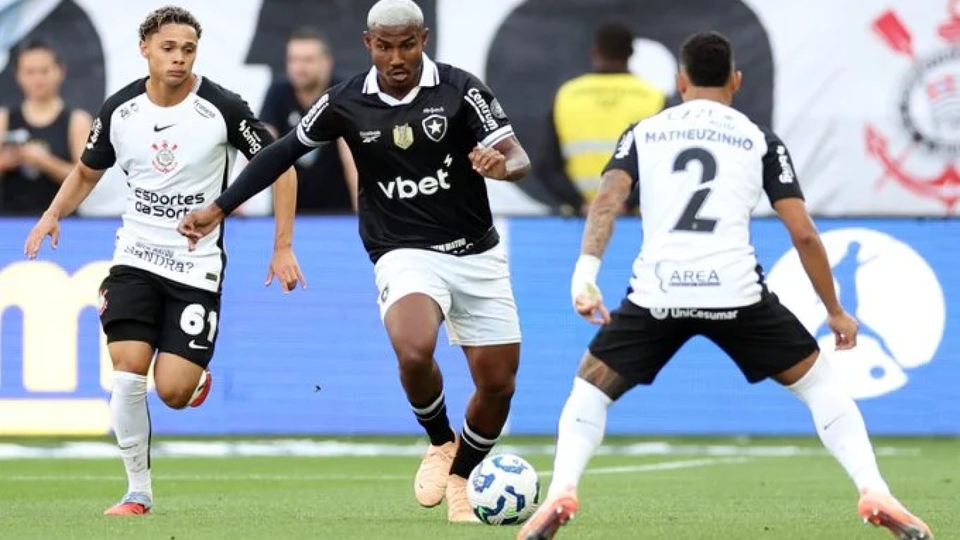 Corinthians e Botafogo ficam no empate