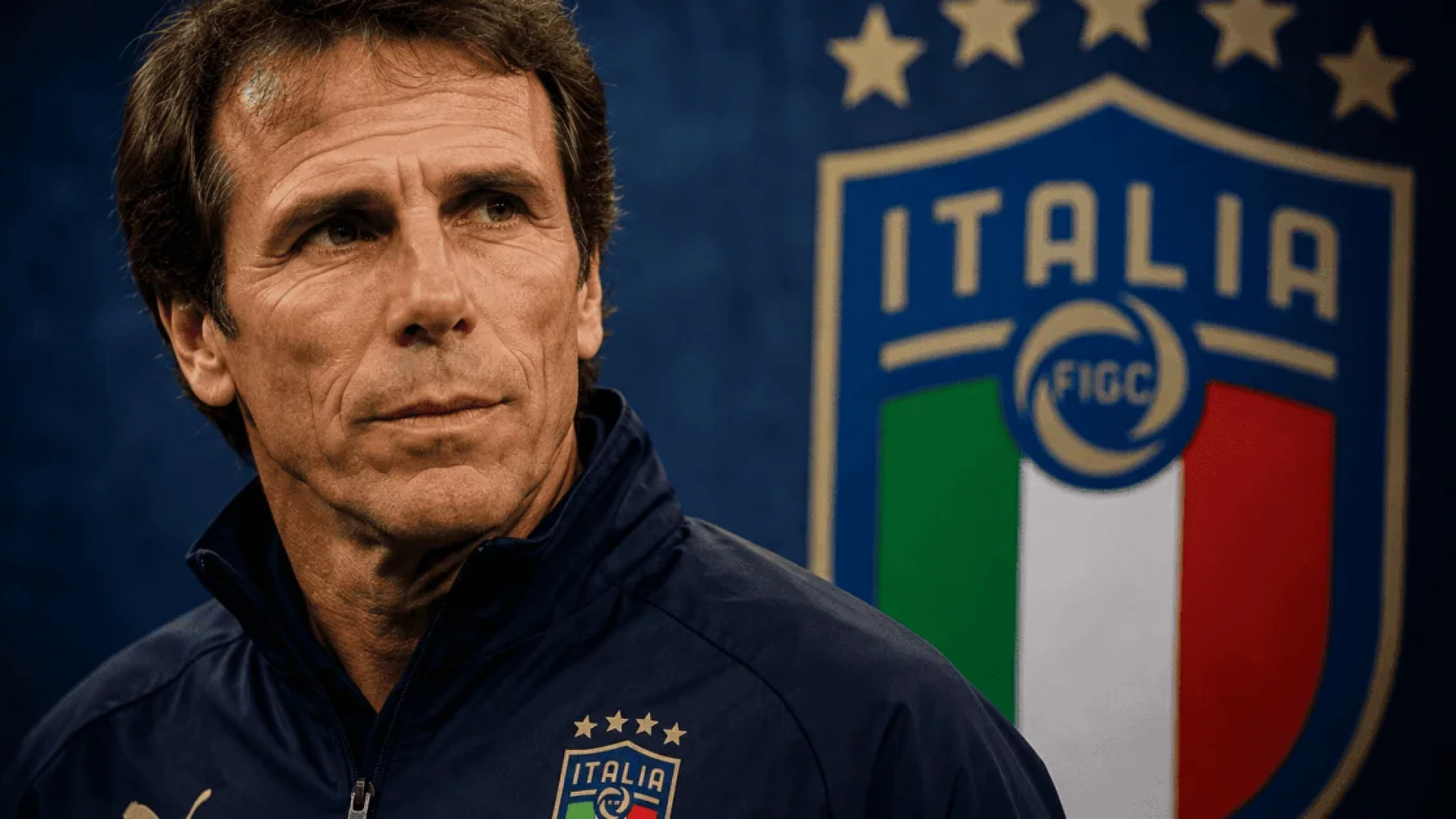 Zola assume coordenação da base da seleção italiana