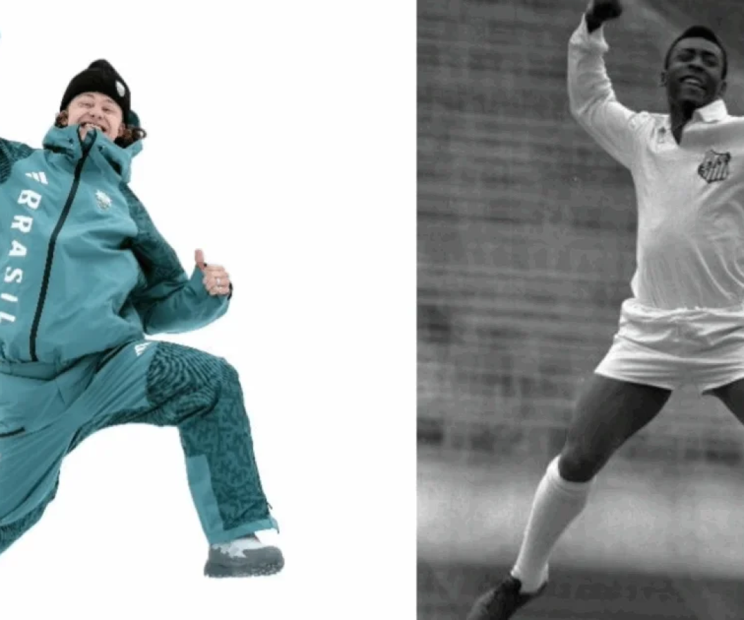 Igual a Pelé? Comemoração de Lucas Pinheiro é comparada à do Rei do Futebol