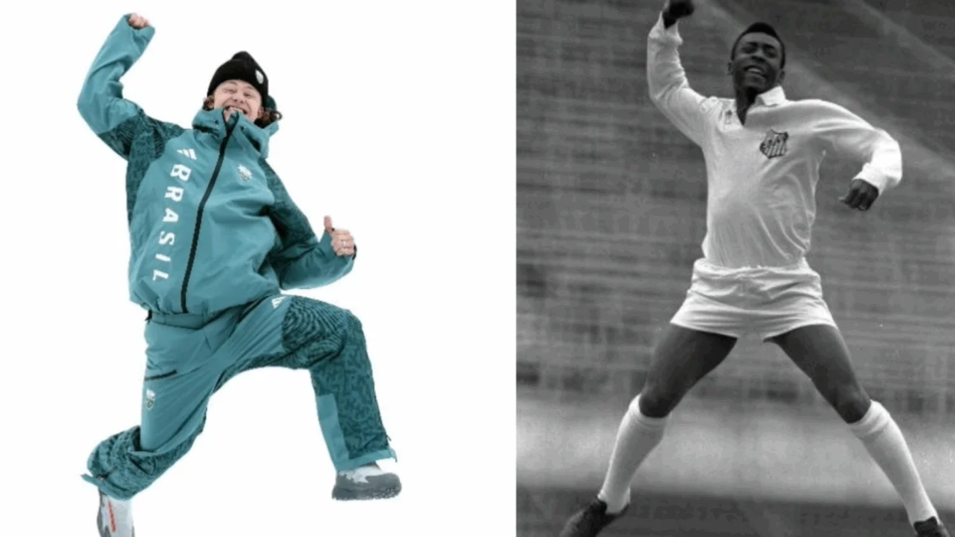 Igual a Pelé? Comemoração de Lucas Pinheiro é comparada à do Rei do Futebol