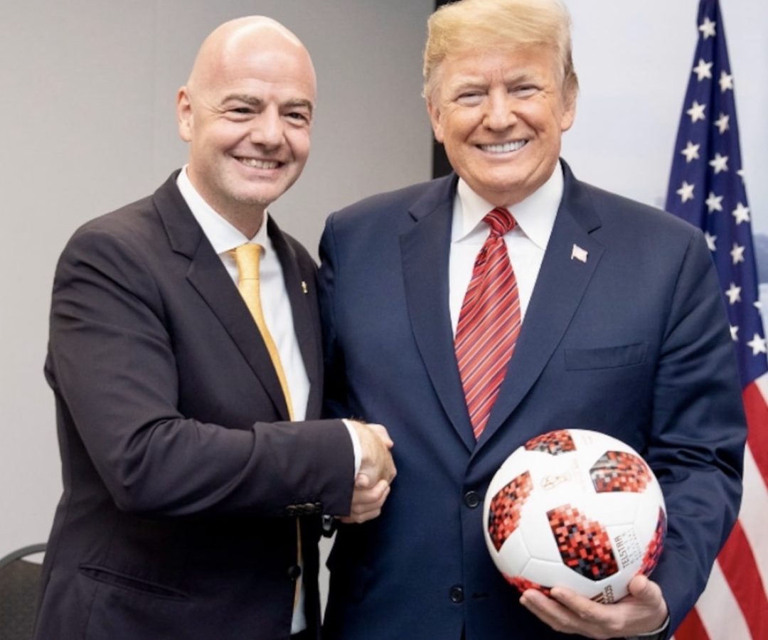 Gianni Infantino ligou. Donald Trump não atendeu 