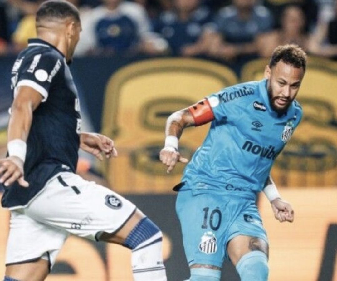Neymar transforma até uma classificação do Santos em um evento além do futebol