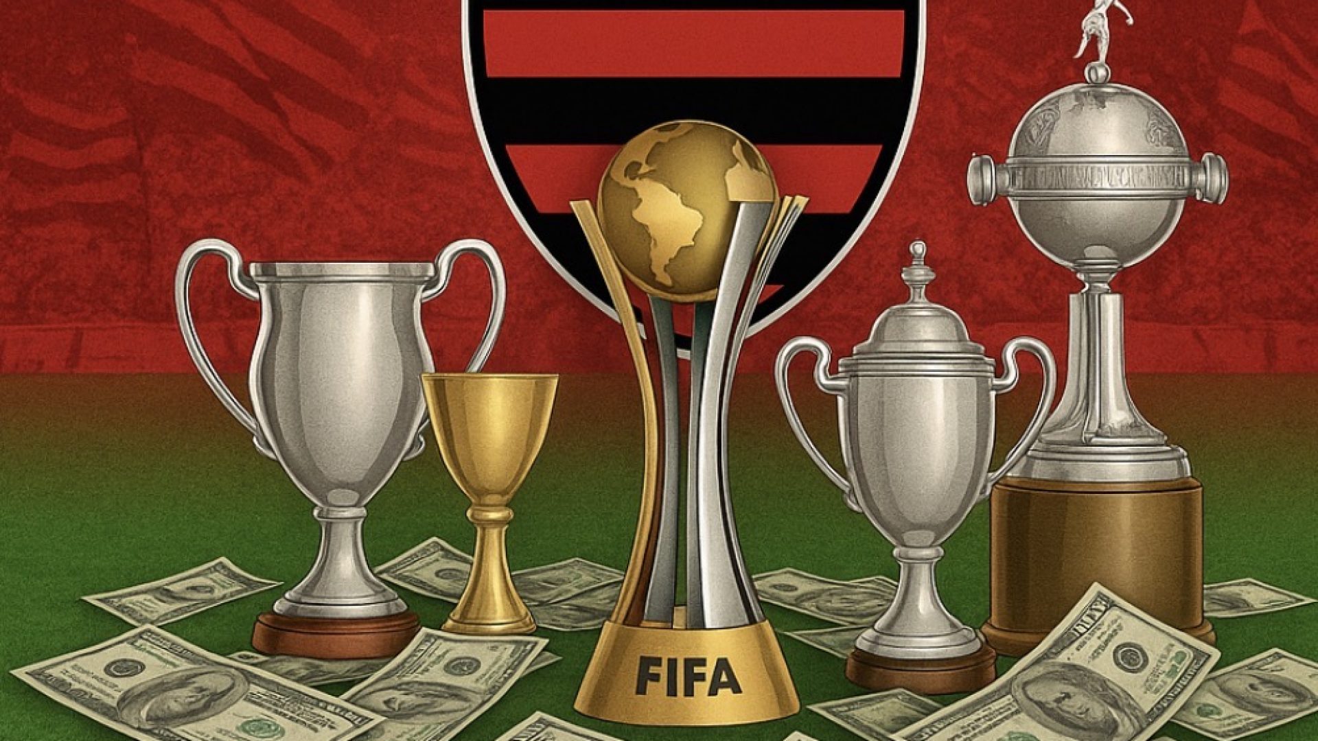 Duas semanas de ouro: Flamengo embolsa cerca de R$ 260 milhões em prêmios