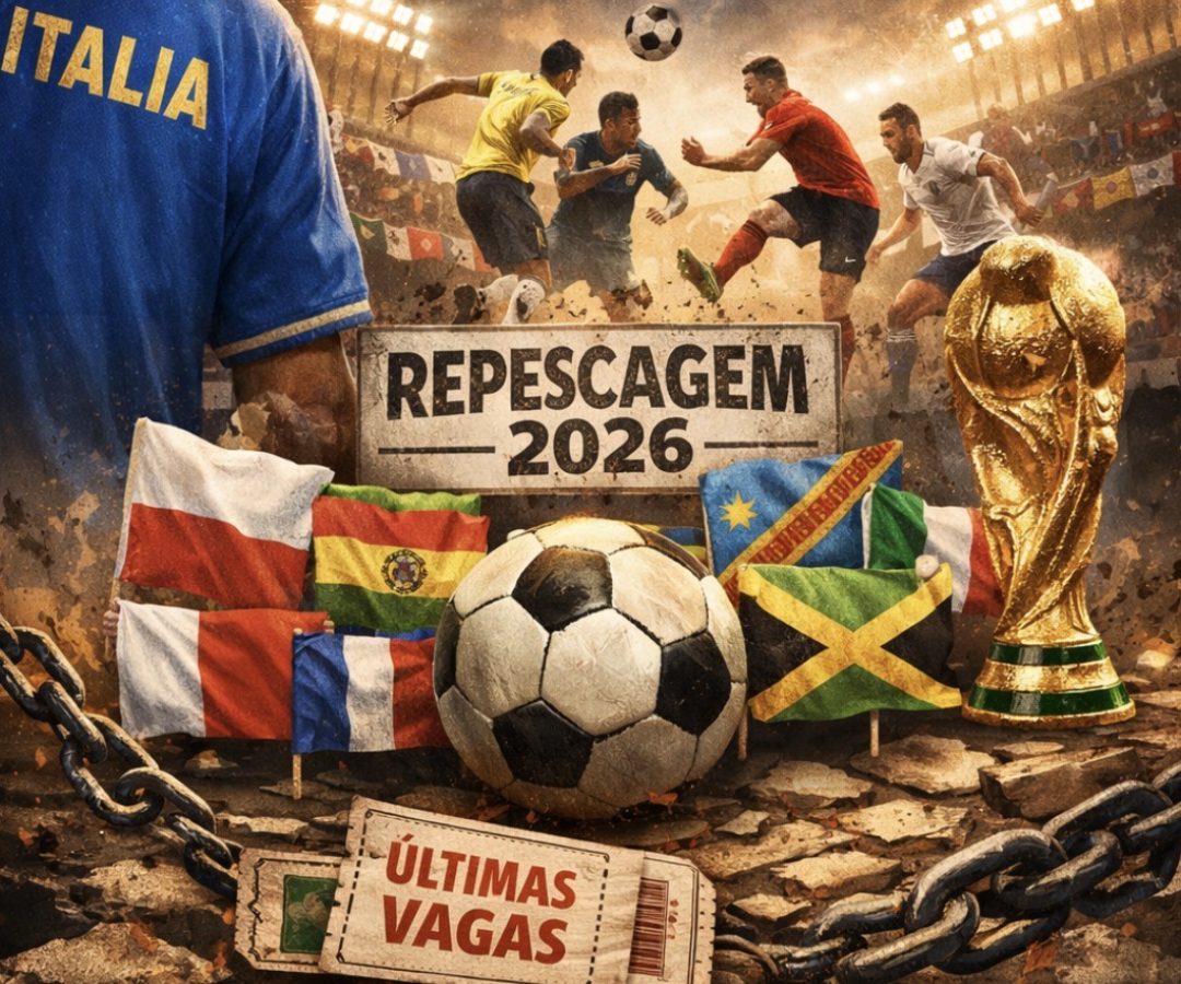 Copa do Mundo de 2026 entra no ano decisivo com 6 vagas em aberto e um gigante ameaçado