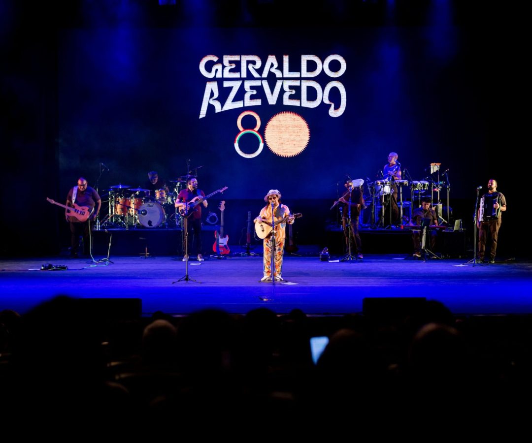 Geraldo Azevedo celebra 80 anos de carreira em show com Chico César em Brasília