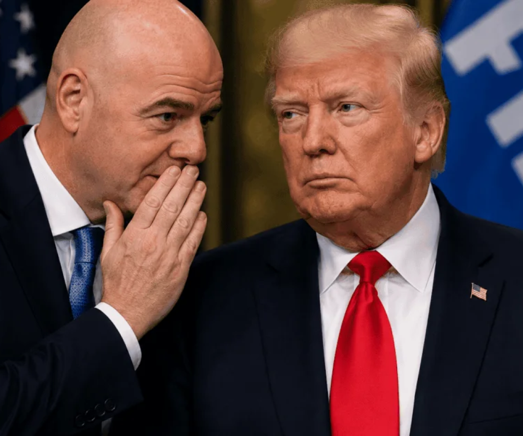 “Infantino busca apoio de Trump em meio a pressão na Fifa”
