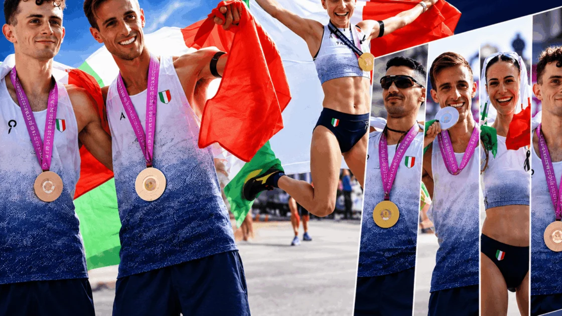 Italianos conquistam ouro e quebram recordes nos Europeus