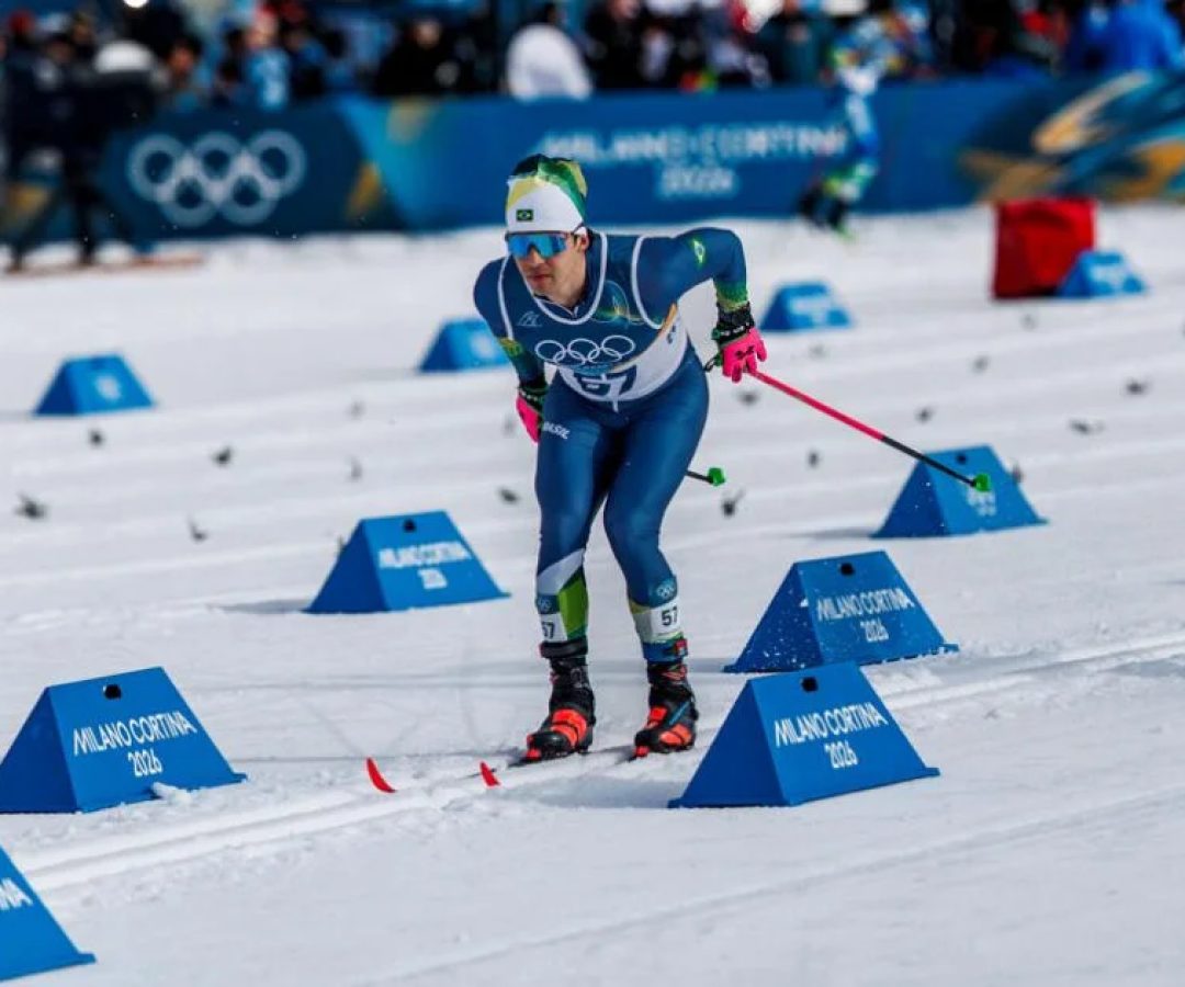 Brasil estreia no esqui cross-country nos Jogos de Inverno com resultado histórico