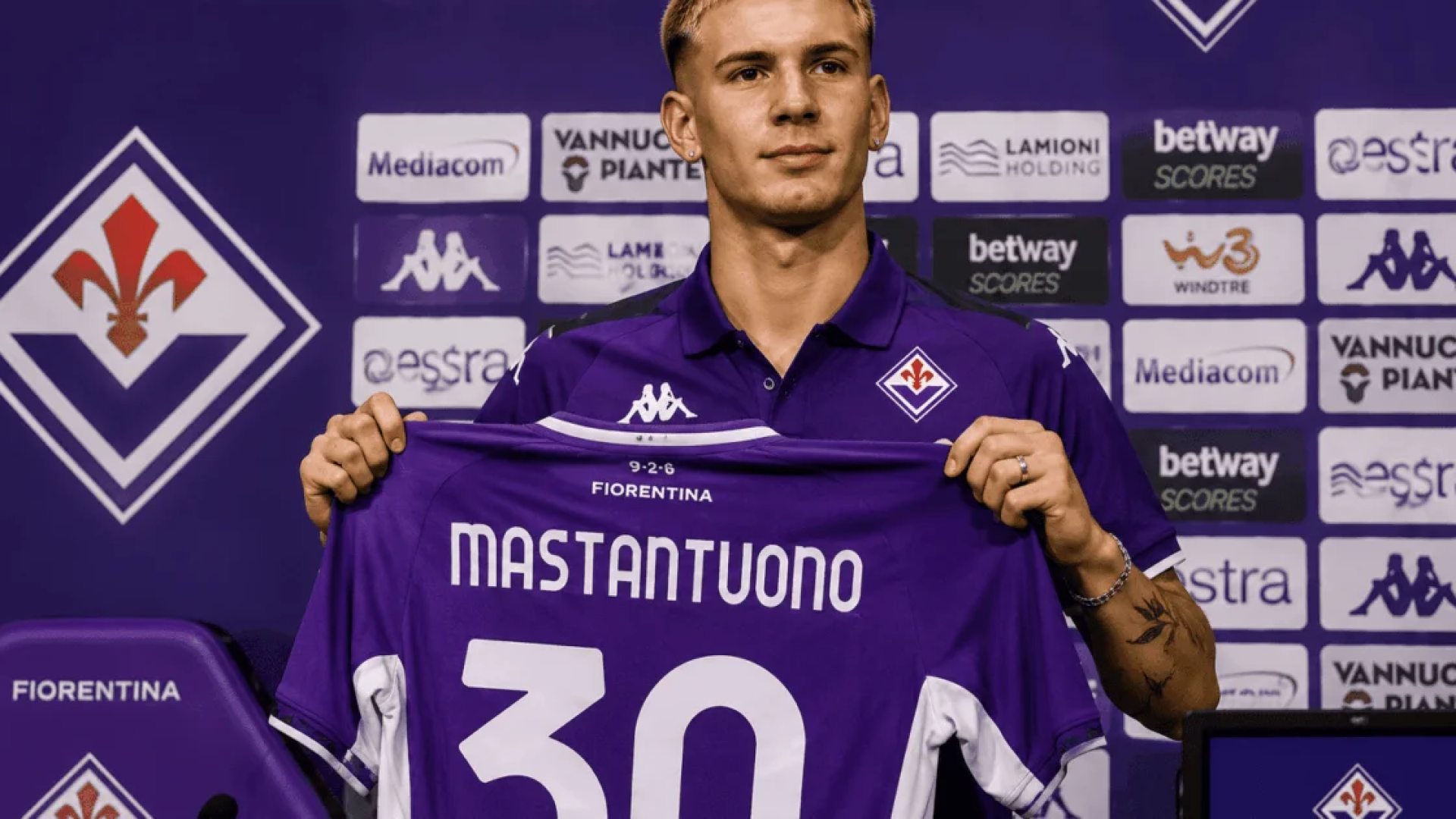 Mastantuono na Fiorentina: “quero entrar para a história”, diz argentino