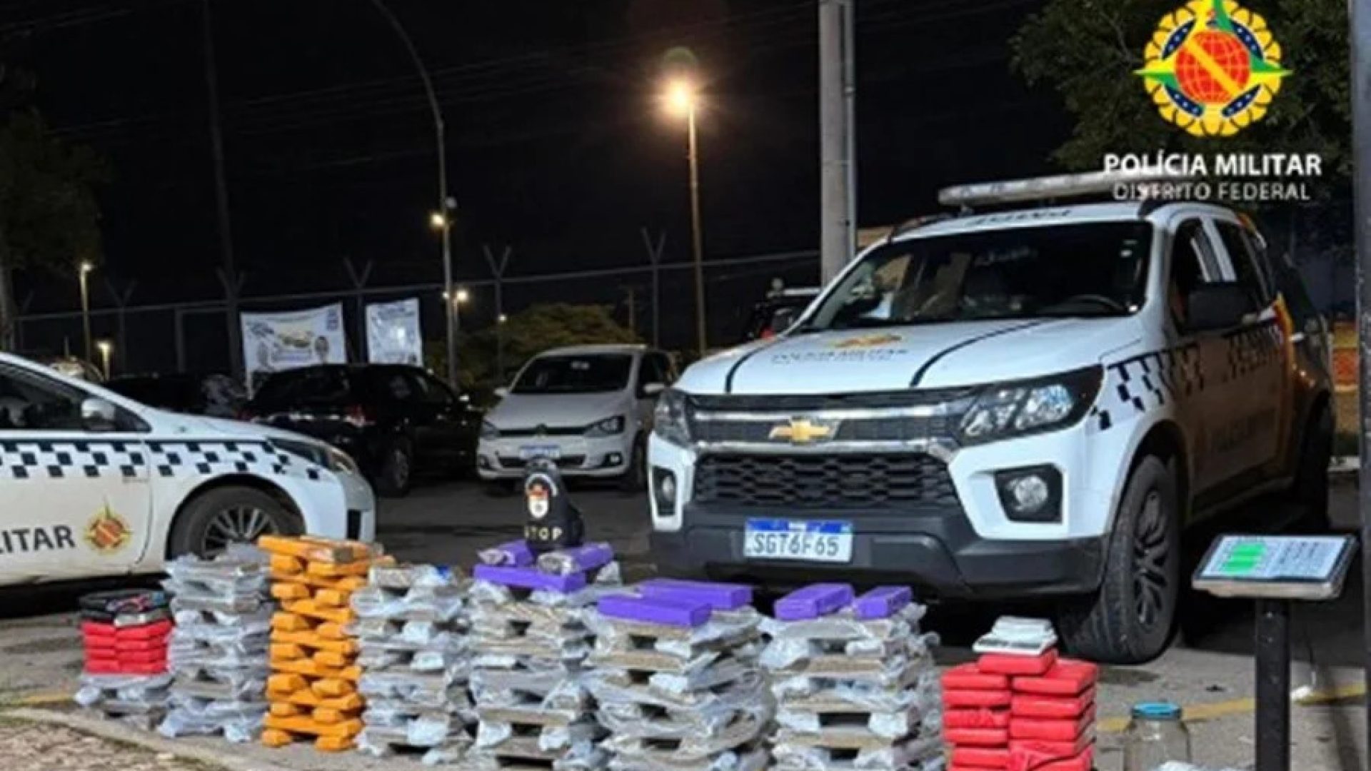 Drogas avaliadas em R$ 1 milhão são apreendidas no Recanto das Emas