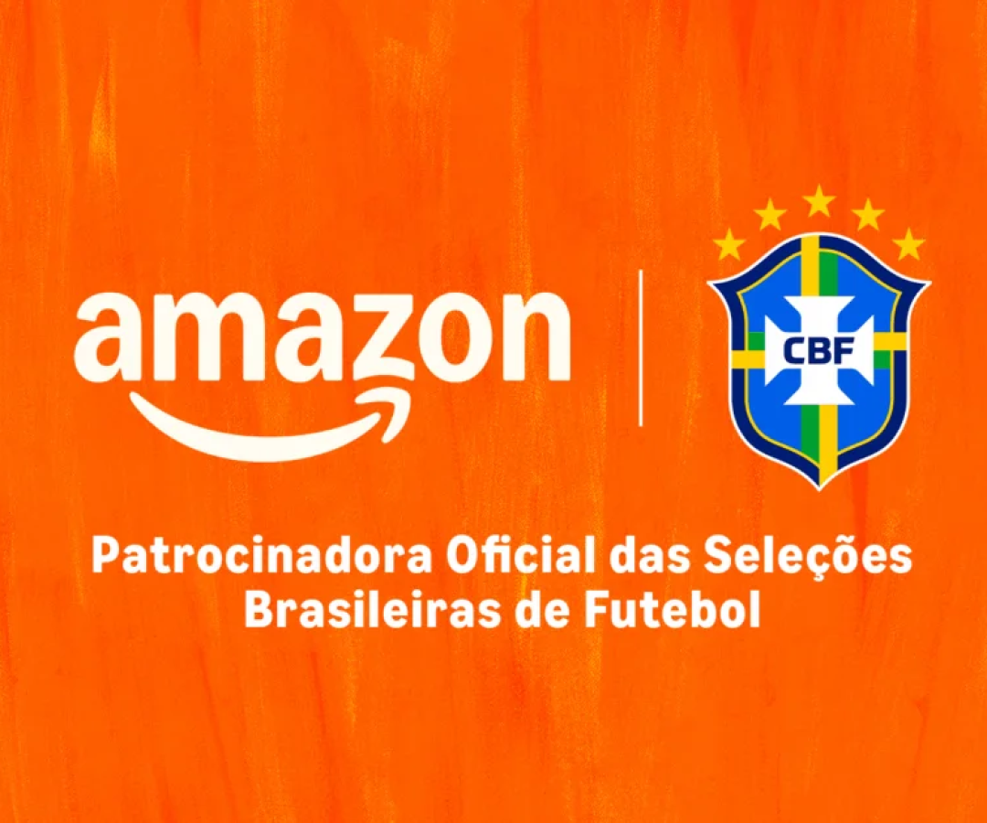 Amazon é a mais nova patrocinadora oficial das seleções brasileiras de futebol