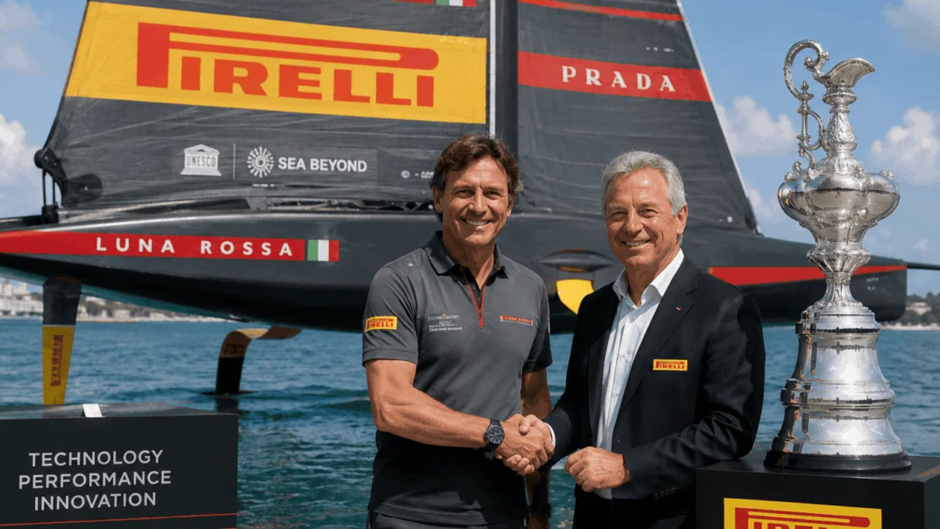 Pirelli expande parceria com Luna Rossa para America”s Cup