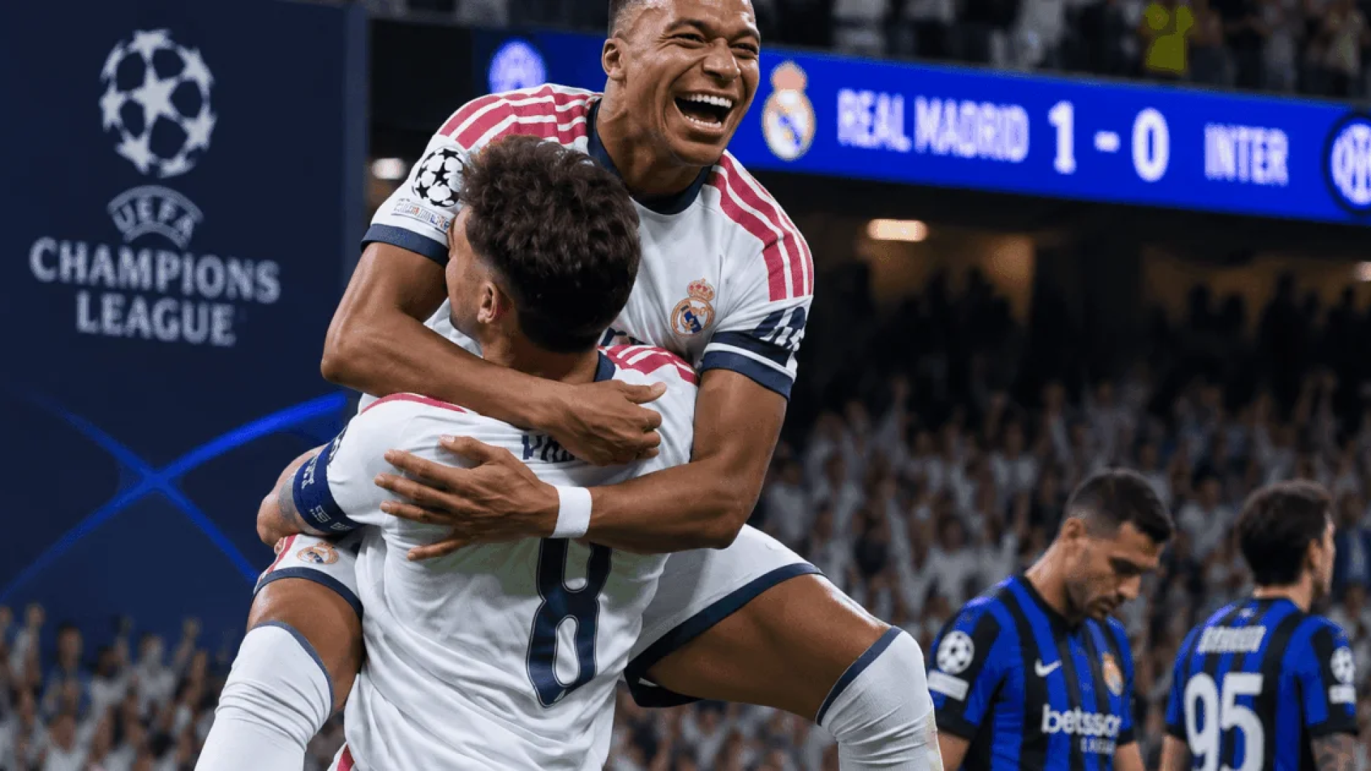 Real Madrid vence Inter de Milão na estreia da Champions League