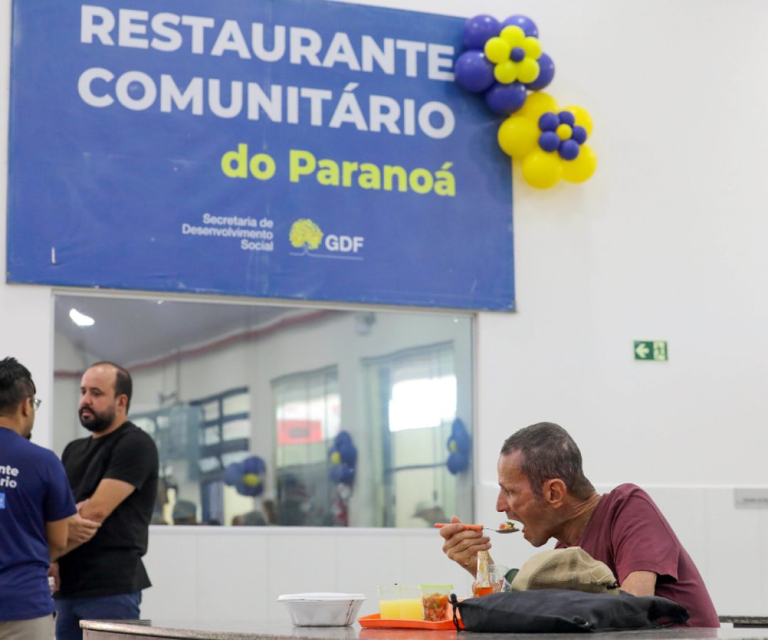 Restaurantes comunitários do DF servem 196 mil refeições no Carnaval