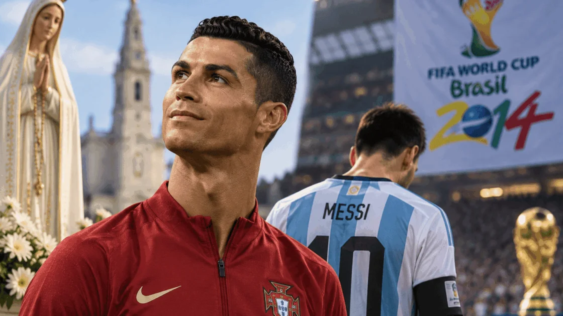 Cristiano Ronaldo revela: “Rezei para Messi perder” Copa de 2014