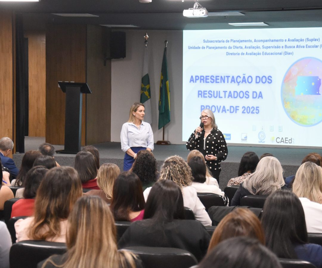 SEEDF analisa resultados da ProvaDF 2025 em reunião técnica