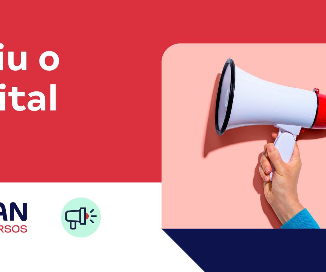 edital publicado; provas em 30/11! VEJA