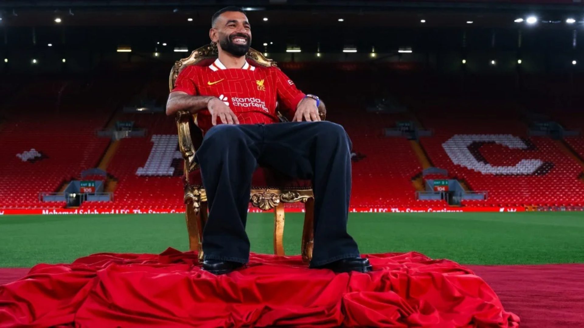Salah anuncia saída do Liverpool após nove temporadas: ‘Sempre será meu lar’