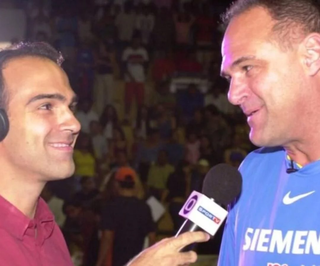 Tadeu Schmidt presta homenagem ao irmão Oscar Schmidt: ‘Meu maior ídolo’