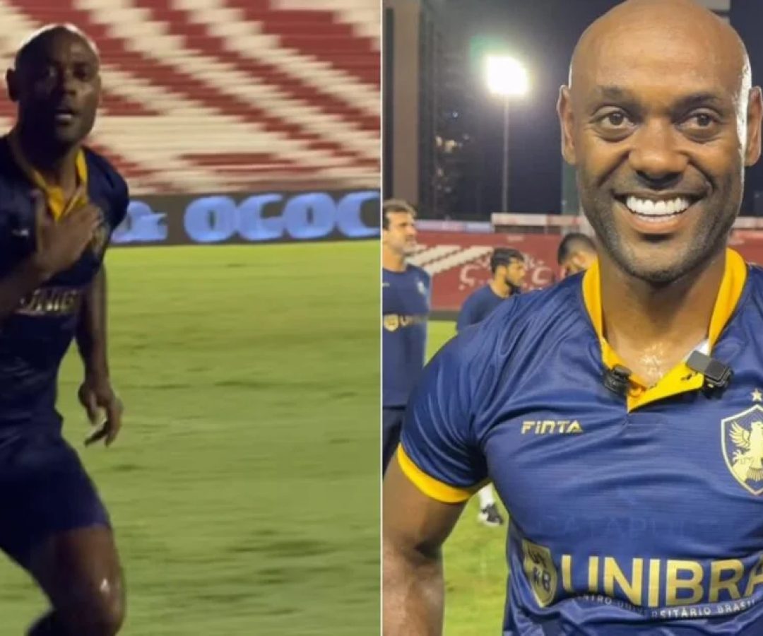 Vágner Love encerra carreira com gol nos acréscimos: ‘Não poderia terminar melhor’