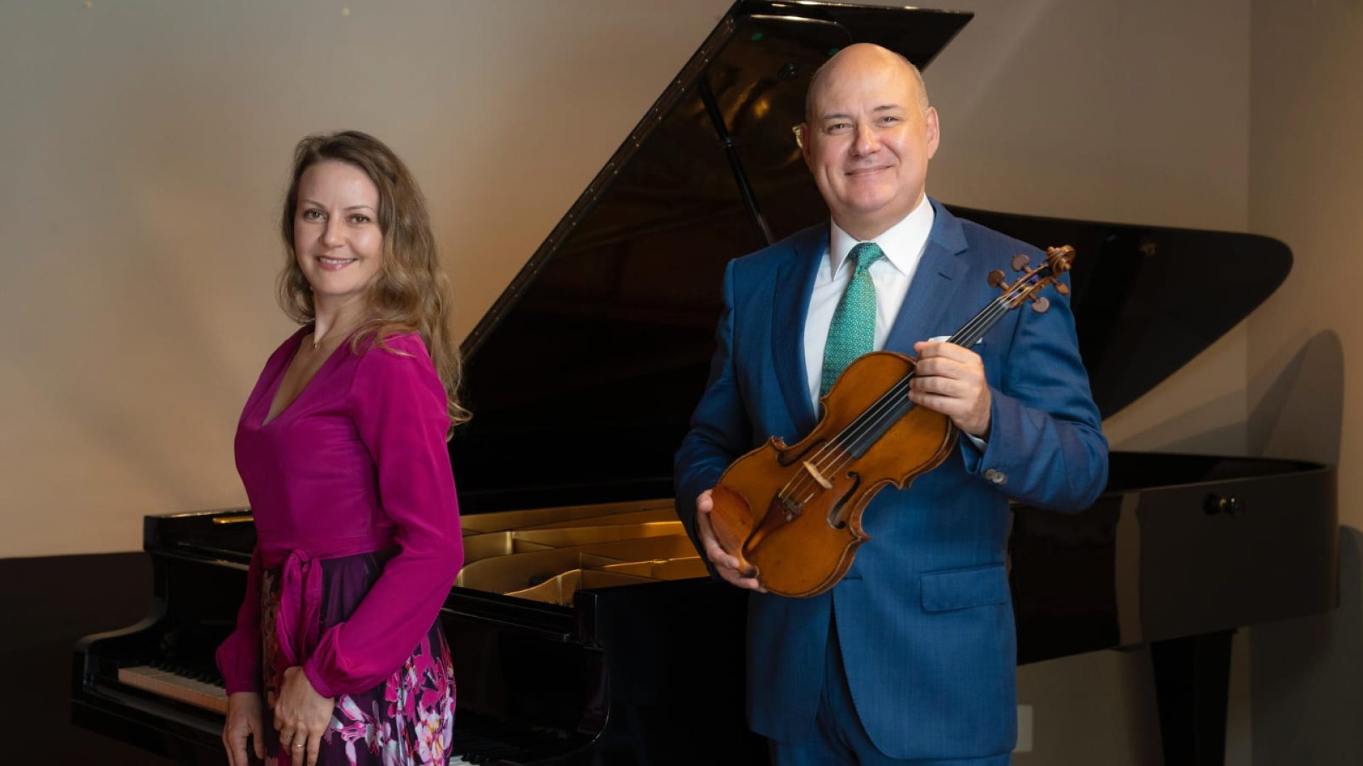 IV Brasília in Concert traz duo Cláudio Cruz e Olga Kopylova para Brasília