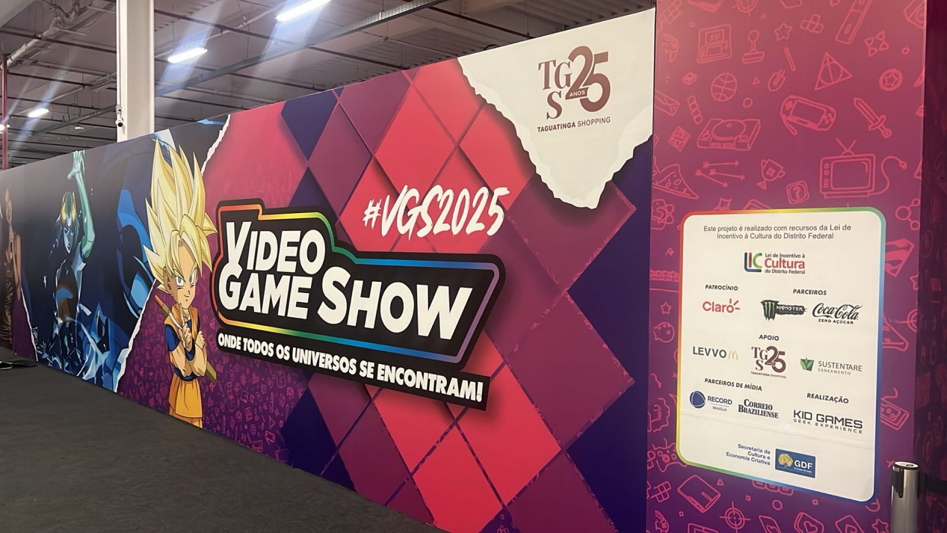 VideoGameShow 2025 aposta em cultura gamer com propósito social em Brasília
